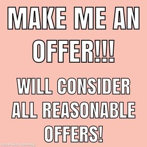 Bundle 3 items and I will discount 30%!